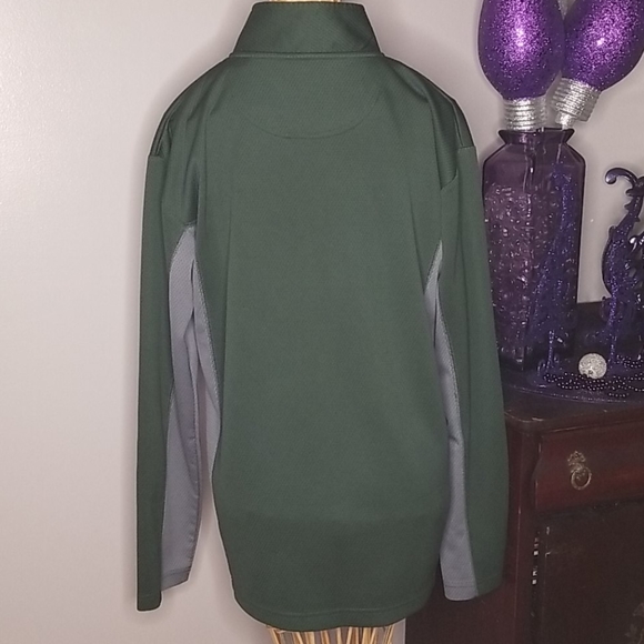 Knights Apparel Michigan State University MSU Medium 1/4 Zip  Pullover - Picture 3 of 6